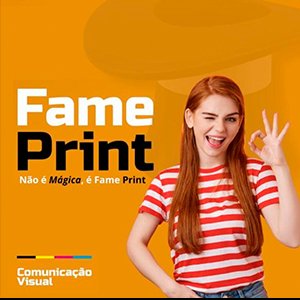 logo da empresa frame print