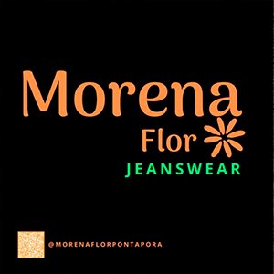 logo da empresa morena flor jeanswear